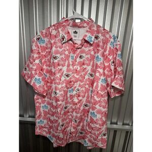 Kansas City Chiefs Hawaiian Shirt Kona Big Wave Beer XL NFL Football
